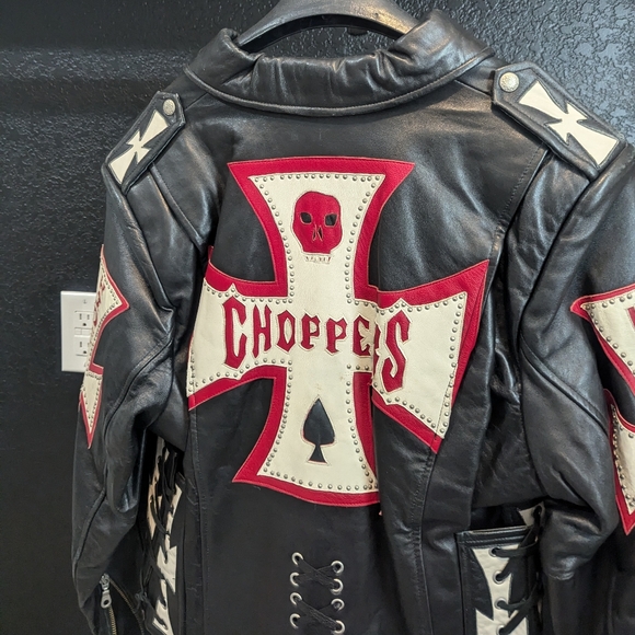 Custom Tribe America Leather Jacket - Picture 9 of 16